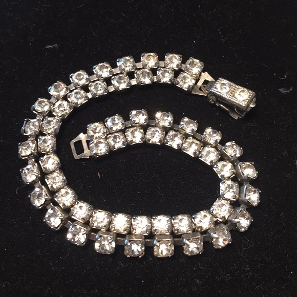 Vintage Jewelry Vintage Double Strand Tennis Bracelet Poshmark